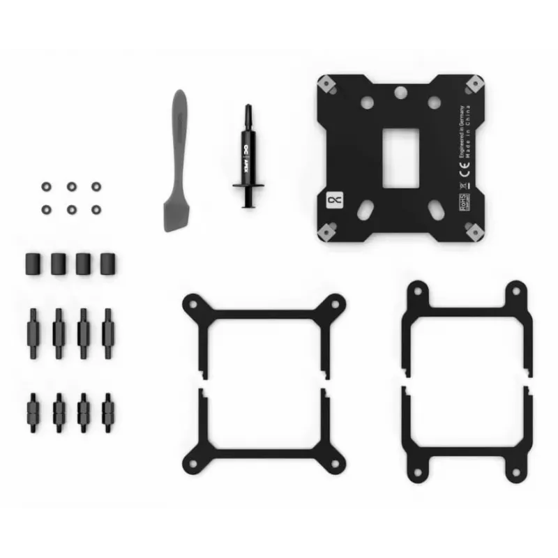 Vandens blokas Alphacool Core 1 LT Acetalinis Varis Juodas 72mm