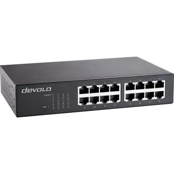 Ethernet jungiklis Devolo 16 prievadų 16× Gigabit Ethernet