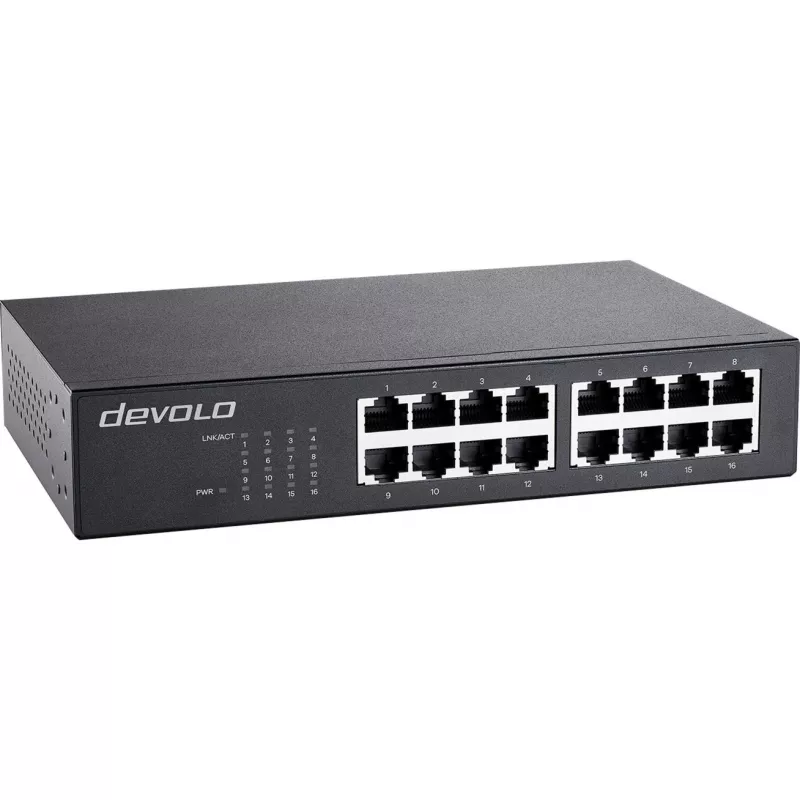 Ethernet jungiklis Devolo 16 prievadų 16× Gigabit Ethernet