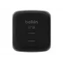 AC patalpų greitasis įkroviklis Belkin WCH020kqBK, 2× USB-C, universalus suderinamumas, maitinimo apsauga, juodas