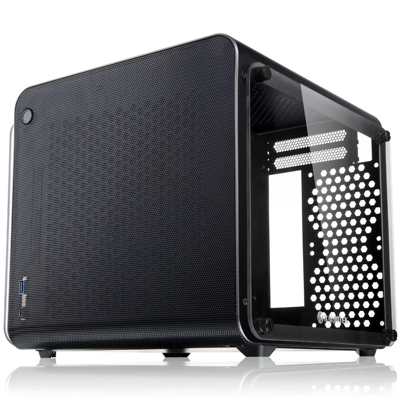 Kompiuterio korpusas „Raijintek METIS EVO TG“, Mini-ITX, juodas
