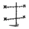 LCD laikiklis SBOX LCD-F048-2 17–32 colių ekranams, palaiko 4×9 kg, VESA 100×100