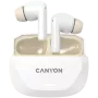 Ausinės CANYON HEXAGON 7 TWS ANC+ENC belaidis įkrovimas baltos smėlio spalvos