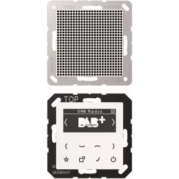 DAB+ radijas jung DABA1WW mono kompaktiško dizaino — DABA1WW