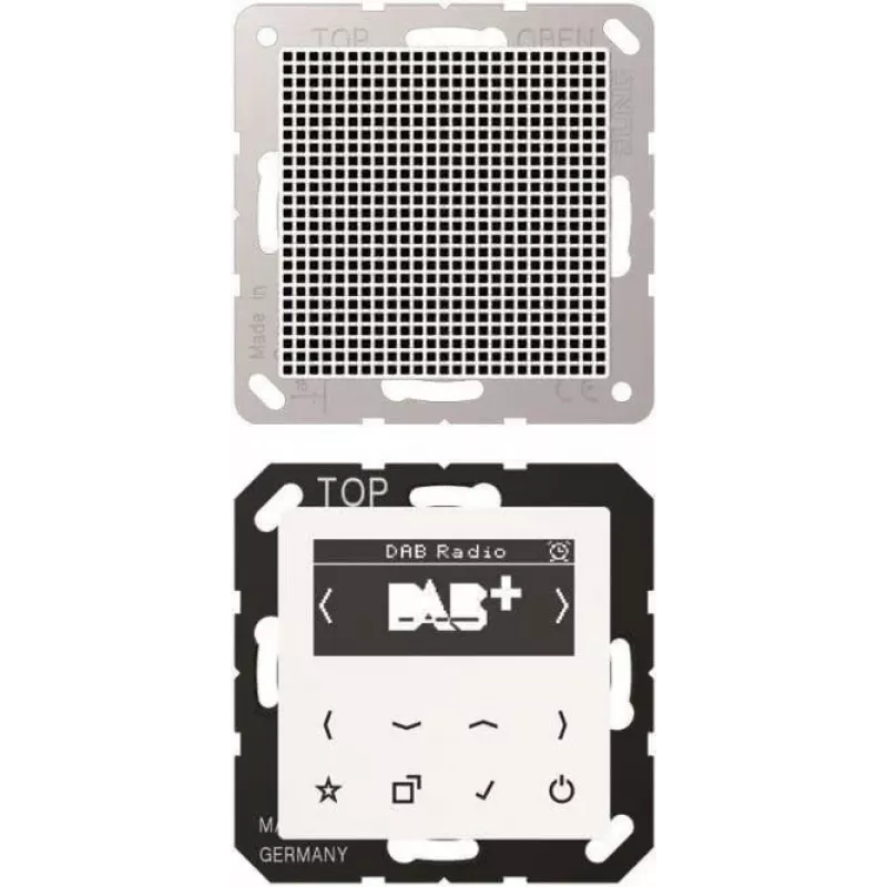 DAB+ radijas jung DABA1WW mono kompaktiško dizaino — DABA1WW