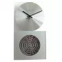 NeXtime klok 3028 OP Laikrodis, 16x30.2 cm, Sieninis, Stiklas, Sidabrinis