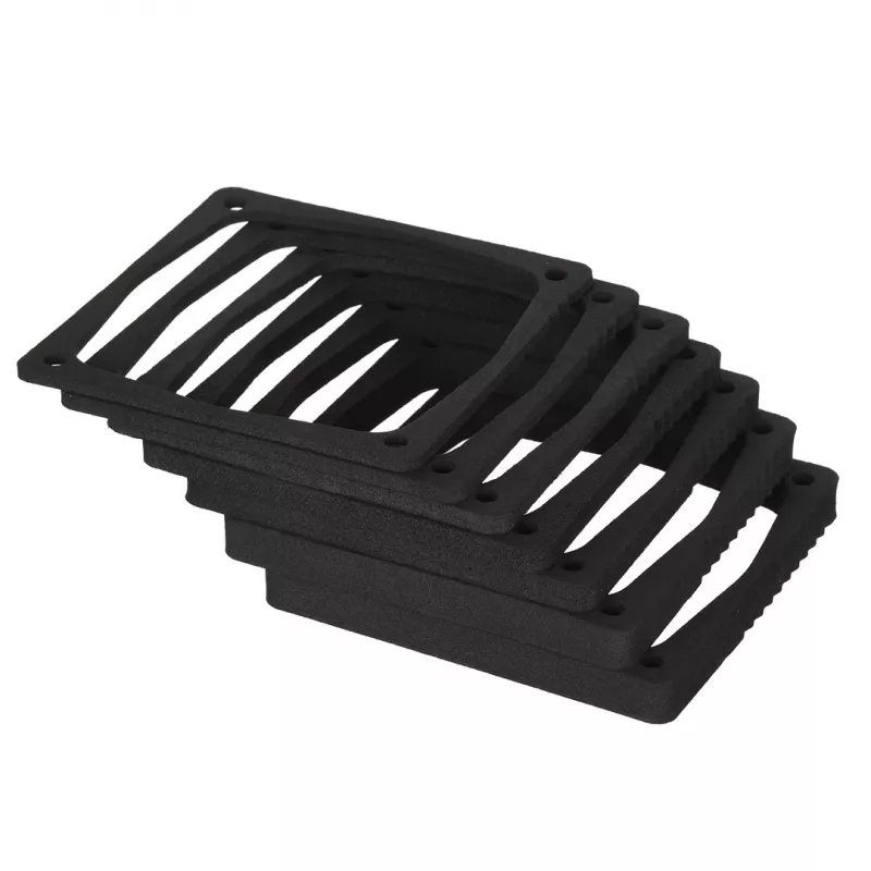 Noctua NA-FD1 kompiuterio aušinimo priedas — plieninis ventiliacijos kanalo rinkinys, 16 snapelių, 4 varžtai, 7 poveržlės, 5 mm tarpinės, aukštis 5–45 mm