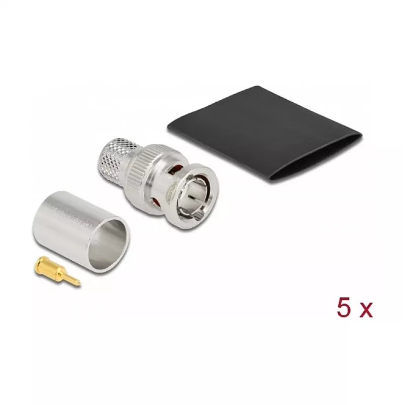 BNC kištukas užspaudimui RG-11 DeLOCK 90027