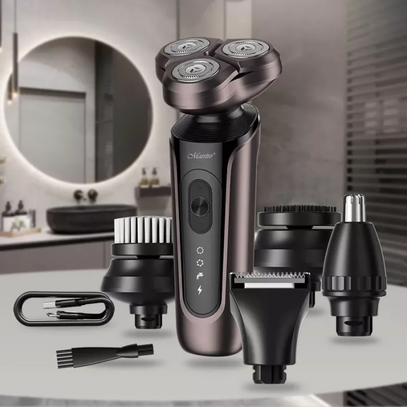 Priežiūros rinkinys Maestro MR-674 5in1 USB įkraunamas — daugiafunkcis kirpimo rinkinys