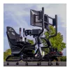 Oplite GTR S3/S8 skrydžio stovo rinkinys, skirtas Thrustmaster ir Logitech periferiniams įrenginiams