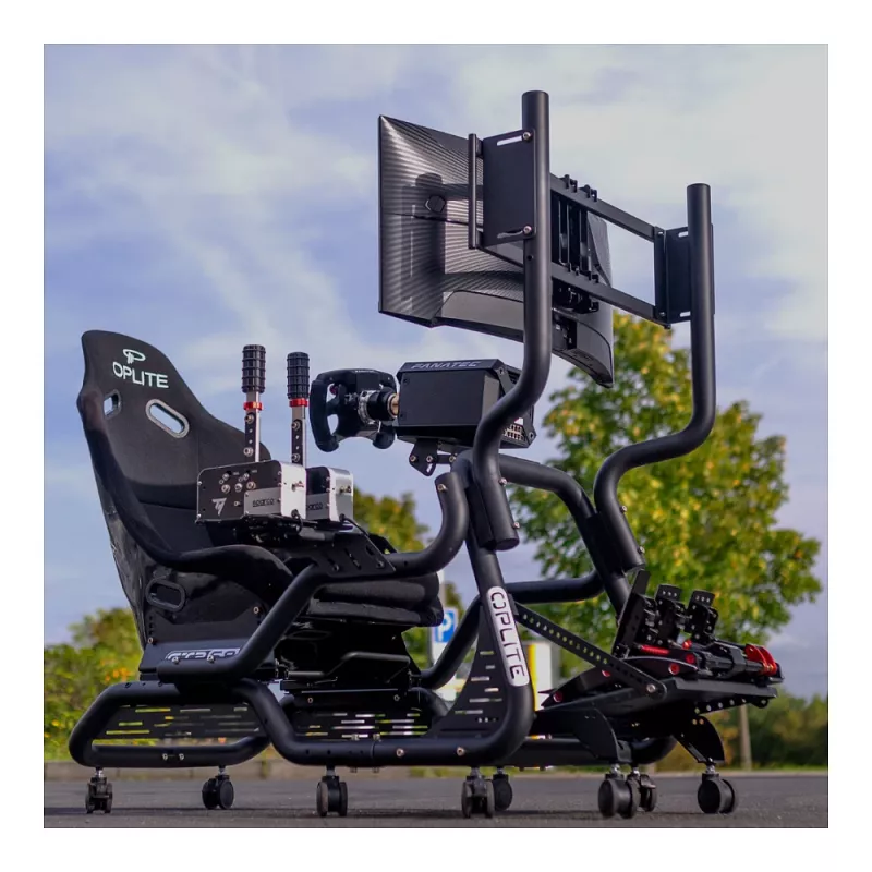 Oplite GTR S3/S8 skrydžio stovo rinkinys, skirtas Thrustmaster ir Logitech periferiniams įrenginiams