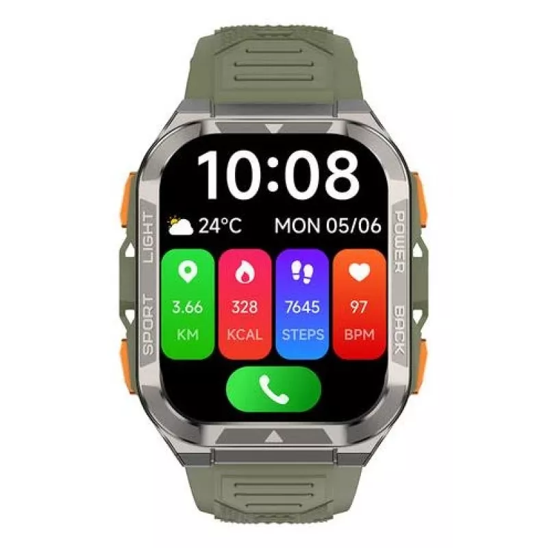 Išmanusis laikrodis W80 PRO/GREEN W80PROGREEN Juodaview