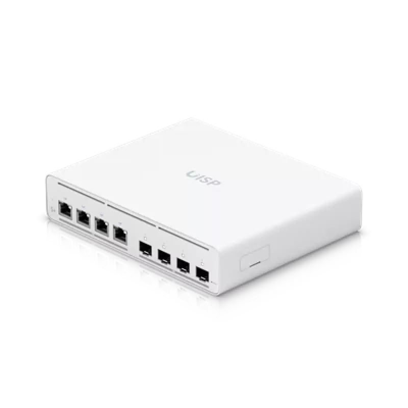 UniFi UISP Switch Plus - komutatorius - valdomas - 4 x 2.5GBase-T + 4 x 10Gb Ethernet S