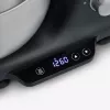 Virtuvinis kombainas Severin KM 3898 1000 W 5,5 L juoda šlifuotas plienas sidabrinė
