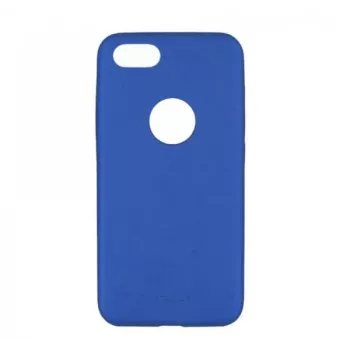 Telefono dėklas-įmautė Tellur plonas Synthetic Leather Cover, skirtas iPhone 8 — mėlynas, plonas apsauginis dėklas