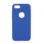 Telefono dėklas-įmautė Tellur plonas Synthetic Leather Cover, skirtas iPhone 8 — mėlynas, plonas apsauginis dėklas