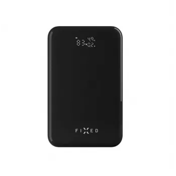 Išorinė baterija FIXED Zen 20 Pro su LCD ekranu — 20000 mAh, keli USB išėjimai