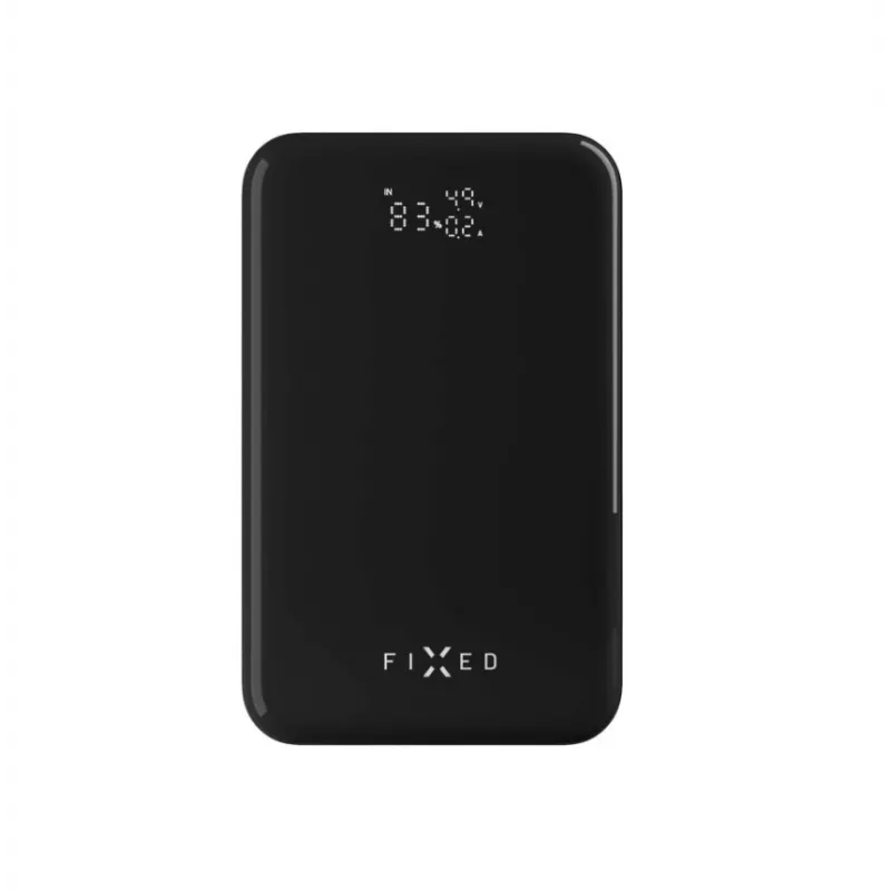 Išorinė baterija FIXED Zen 20 Pro su LCD ekranu — 20000 mAh, keli USB išėjimai