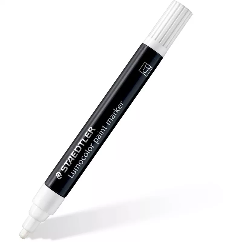 Marker set Staedtler Lumocolor 6 pastel colors — acrylic ink, asortimentas of 6 pastel shades