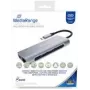 MEDIARANGE MRCS510 - USB 3.2 Gen 1 (3.1 Gen 1) Type-C - USB 3.2 Gen 1 (3.1 Gen 1) Type-A - USB 3.2 Gen 1 (3.1 Gen 1) Type-C - 3840 x 2160 taškų - SD,SDHC,SDXC - 5000 Mbit/s - sidabrinis