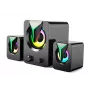 Esperanza EGS107 garsiakalbiai 2.1 USB LED 5 W juodi