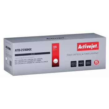 Activejet ATB-2590NX dažų kasetė Brother spausdintuvams; Pakaitinė Brother TN2590XL; Supreme; 3000 puslapių; juoda)