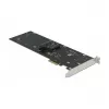 PCI Express x2 plokštė DeLOCK 90433, skirta 4 SATA HDD SSD RAID