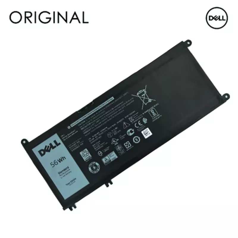 Nešiojamojo kompiuterio baterija, DELL 33YDH Originali
