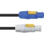 PowerCon kabelis PSSO 3023503K 3x1,5 mm 1 m — maitinimo jungčių kabelis garso ir vaizdo įrangai