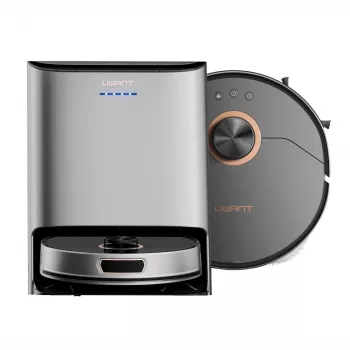 Robotas dulkių siurblys UWANT U200 Pro — 5200 mAh baterija, 5000 Pa siurbimo galia