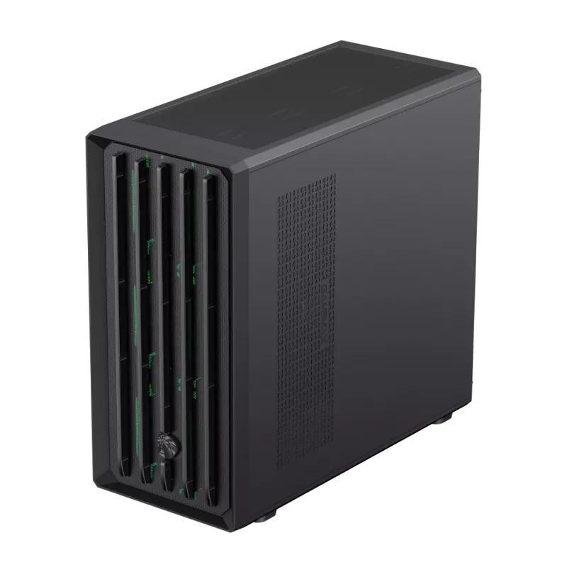 Gamemax korpusas | CLAW 460 BK | Juodas | Mid-Tower | Maitinimo šaltinis neįtrauktas