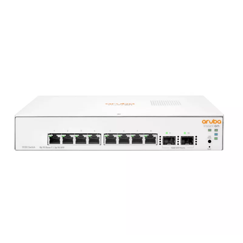 HPE Aruba Networking Aruba Instant On 1930 Managed L2+ Gigabit Ethernet (10/100/1000) 1U balta