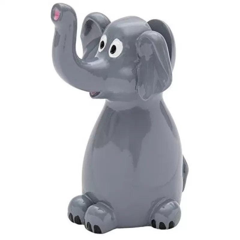 Akinių laikiklis WEDO Elephant iš polimerinės dervos, pilkas, 7,1 x 5,5 x 10 cm