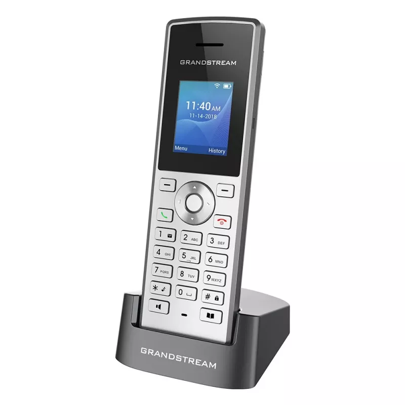 Grandstream Networks WP810 IP telefonas juodas. Metalinis 2 linijų TFT Wi-Fi