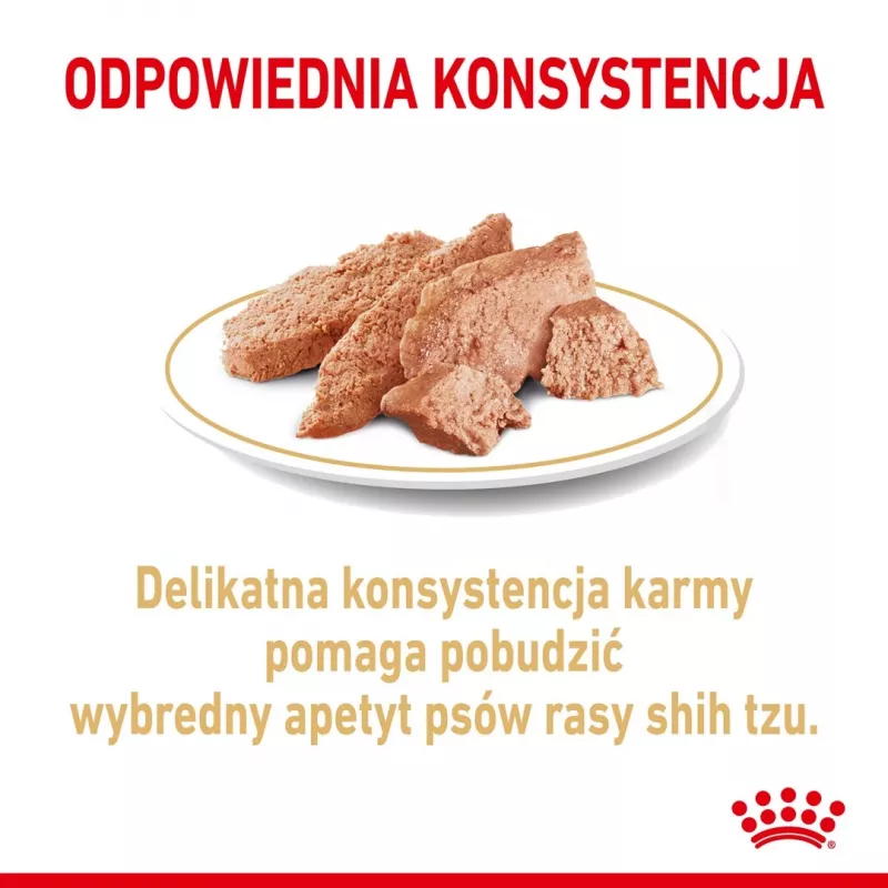 ROYAL CANIN Shih Tzu suaugusiems šunims šlapias ėdalas paštetas 12x85 g