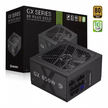 Gamemax maitinimo blokas, 80 PLUS, Gold | GX 850GF | 850 W