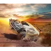 RC automobilis REVELL Desert Rat (modelis 24442) — pilkas ir juodas radijo bangomis valdomas visureigis
