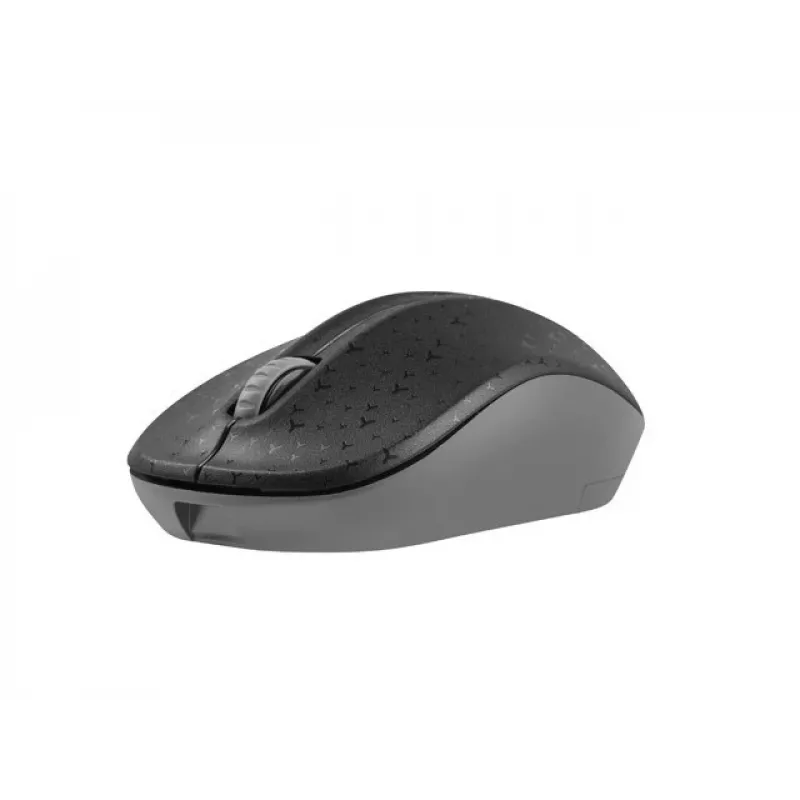 Belaidė optinė biuro pelė NATEC Toucan Office RF — ambidekstrinė, 1600 DPI, 3 mygtukai, ratukas, pilka/juoda