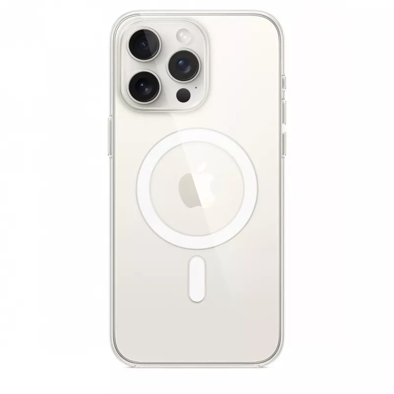 Dėklas su MagSafe, skirtas iPhone 15 Pro Max - skaidrus