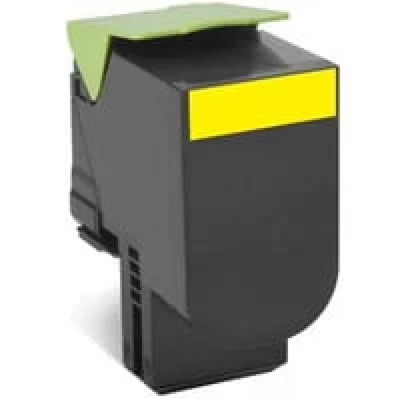 Lexmark 80C2SYE dažų kasetė 1 vnt. Originali Geltona