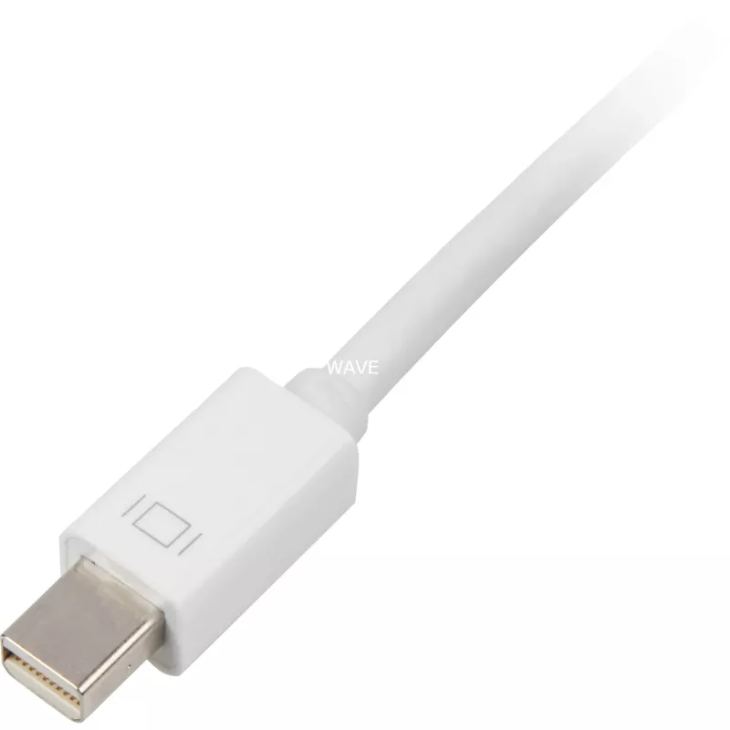 Sharkoon kabelio adapteris mini Displayp. -> DVI 15cm baltas
