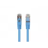 Lanberg Cat6 RJ-45 kabelio laidas PCF6-20CC-0050-B, 0,5 m, U/UTP, 250 MHz, CCA, mėlynas