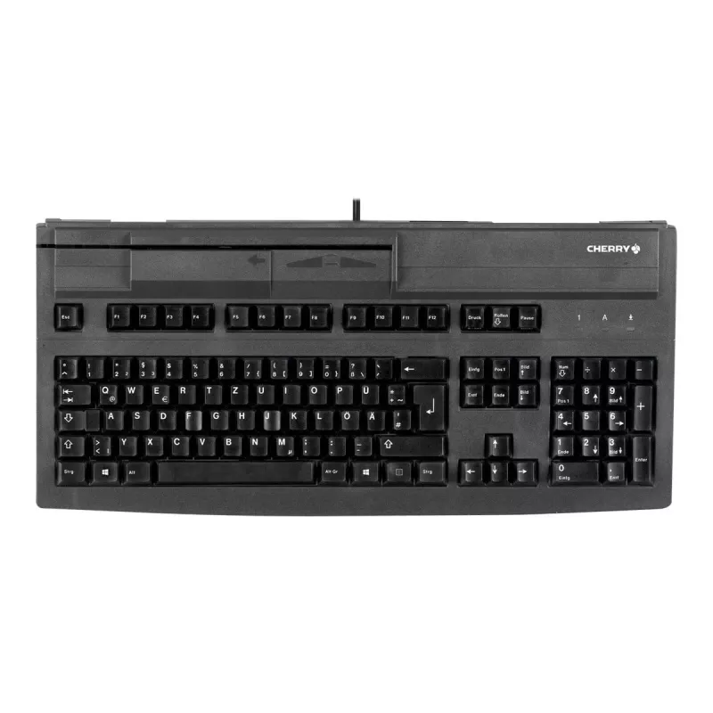 CHERRY MultiBoard MX V2 G80-8000 klaviatūra universali USB QWERTZ Vokiečių Juoda