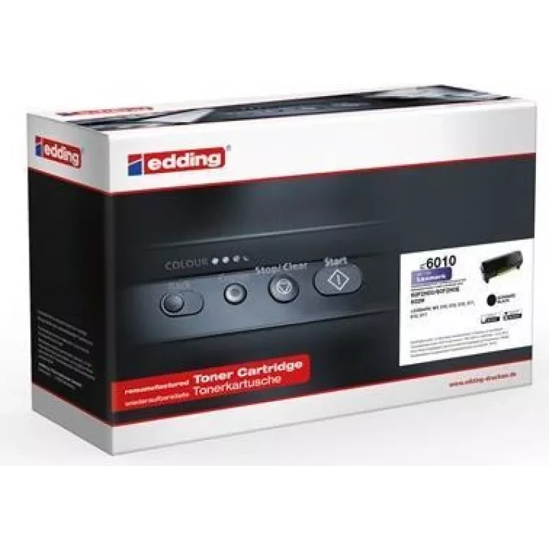 edding EDD-6010 juodas dažiklis, suderinamas su LEXMARK 60F2H00