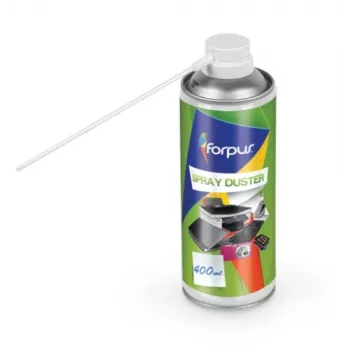 Suslėgto oro dulkių valiklis FORPUS FO11307/EOL 400 ml, aerozolio balionėlis dulkėms šalinti ir elektronikai valyti