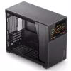 Jonsbo D31 MESH Screen Micro-ATX korpusas, grūdintas stiklas - juodas