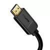 Baseus 2x HDMI 2.0 4K 60Hz kabelis, 3D, HDR, 18 Gbps, 5 m (juodas)