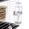 Cage FERPLAST Casita 100 for Rabbits and Guinea Pigs, Metal/Plastic, 960×570×560 mm, Taupe/White