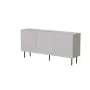 Komoda Cama LUCCA 3D 165x40x80 cm — kašmyro spalvos, medžio drožlių plokštė, 16 mm rėmas, 1.8 cm durų storis
