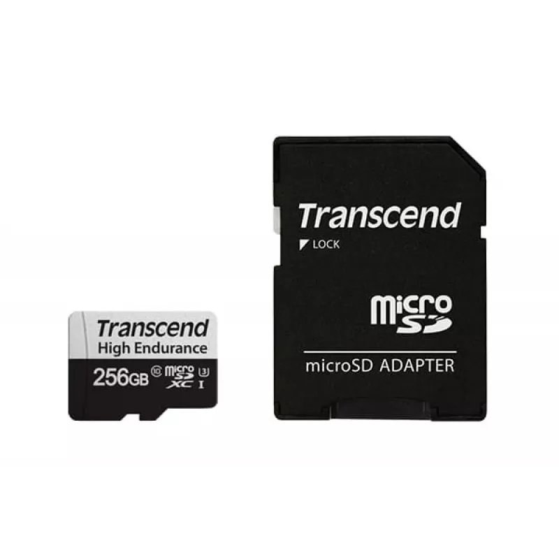 MicroSDXC Transcend 256GB Class 10 UHS-3 TS256GUSD350V